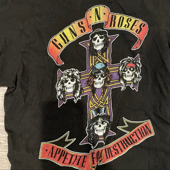 Guns N Roses Graphic ‘Appetite For Destruction Vintage T Shirt Size S - Picture 3 of 5
